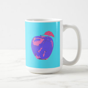 Mug Pomme violette Pop Art