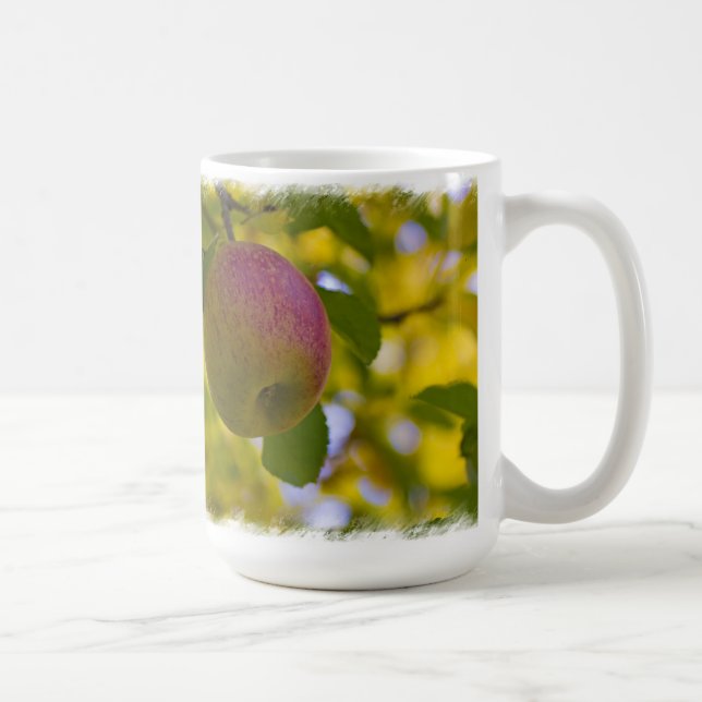 Mug Pommes 2 sur le blanc (Droite)