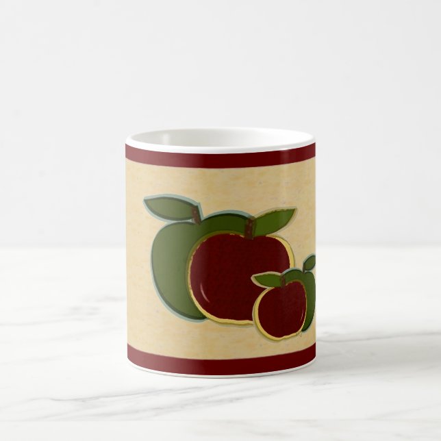 Mug Pommes avec frise de canneberge (Centre)