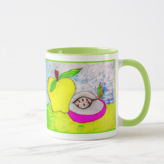 Mug Pommes d'art pop (Droite)