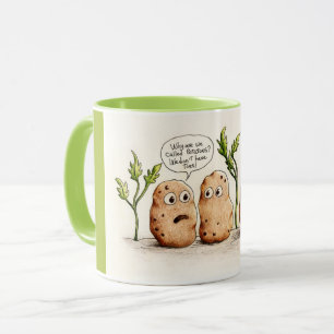 Mug Pommes de terre amusantes