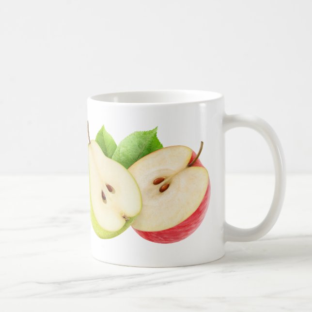 Mug Pommes et moitiés poires (Droite)