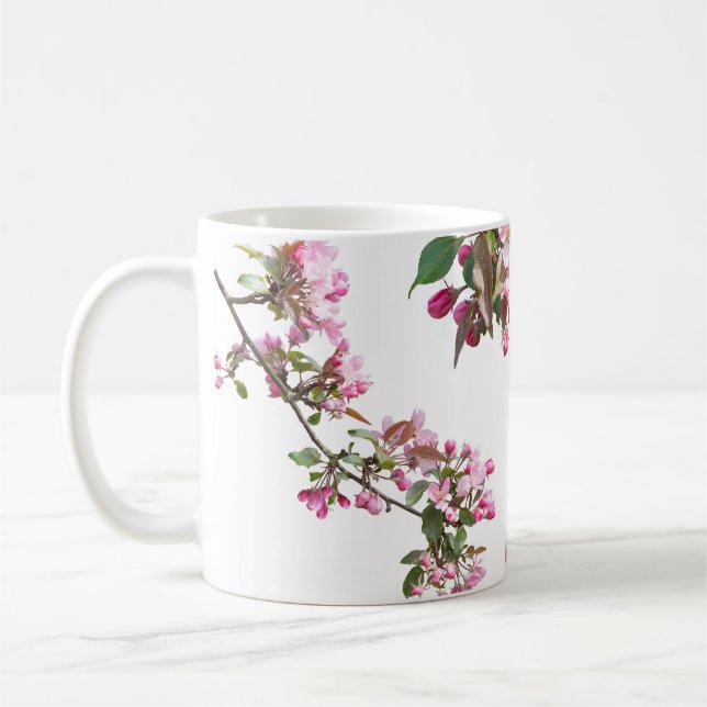 Mug Pommes fleuries (Gauche)