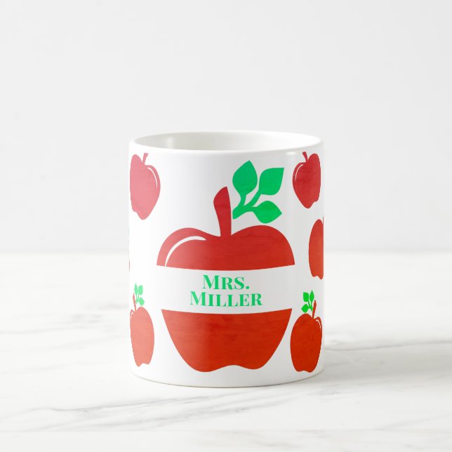 Mug Pommes mites personnalisées Boug de café (Centre)