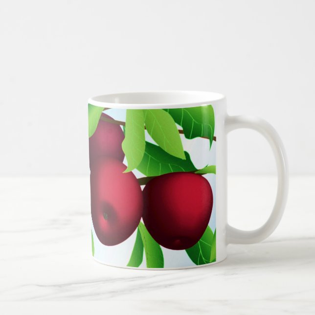 Mug "Pommes sur une branche" (Droite)