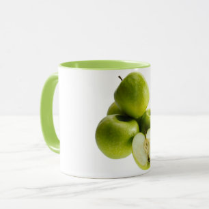 Mug "Pommes Vertes" Jolie photo. Acheter maintenant