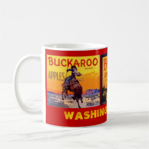 MUG POMMES VINTAGES DE MUG~ WASHINGTON TROIS
