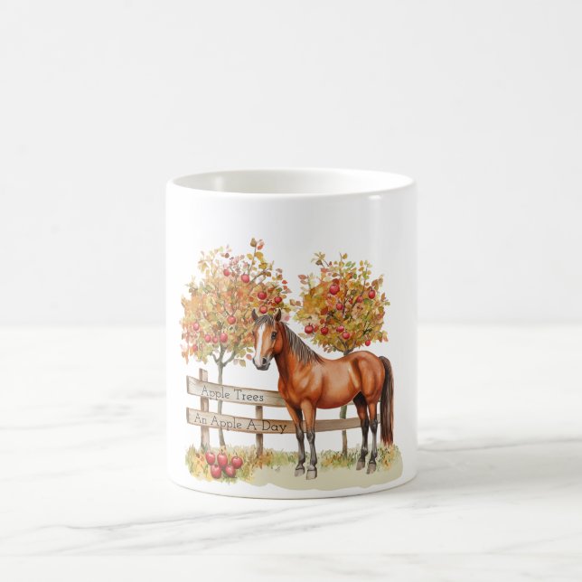 Mug Pommiers à cheval (Centre)