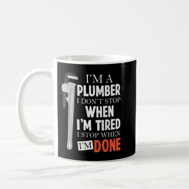 Mug Pompe Dans Un Pipette De Plomber Point Stop Plumbe (Gauche)