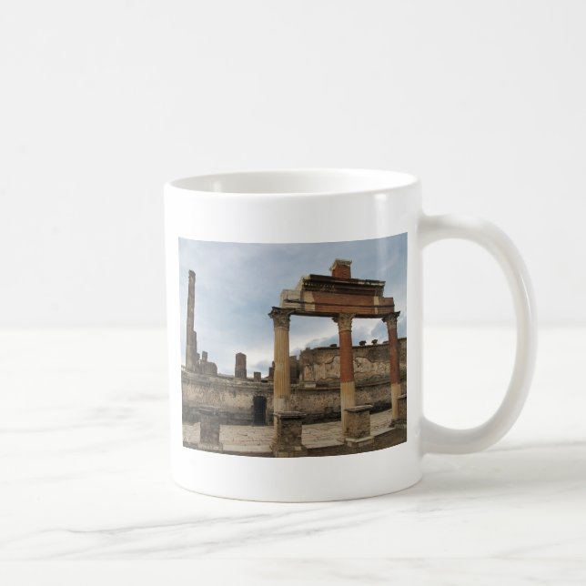 Mug Pompeii - colonnes restantes de l'arcade (Droite)
