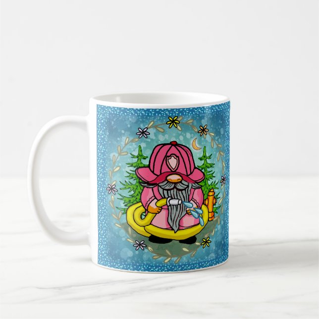 Mug Pompier gnome (Gauche)