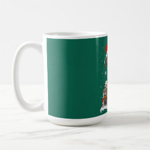 Mug Pompier Père Noël Sleigh Firemer de Noël