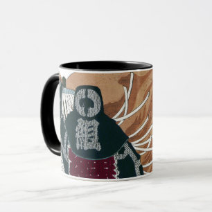 Mug Pompiers japonais en mer des flammes par