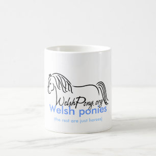 Mug Poney de gallois et société d'épi de l'Amériqu