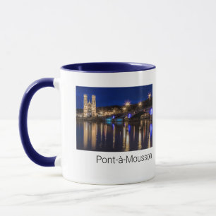 Mug Pont a Mousson Panorama avec Moselle Souvenir