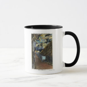 Mug Pont au-dessus de l'abîme montrant la roche