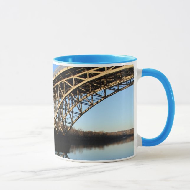 Mug Pont au-dessus de rivière de Schuylkill (Droite)