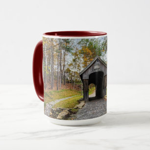 Mug Pont couvert de la colline de tannerie d'automne N