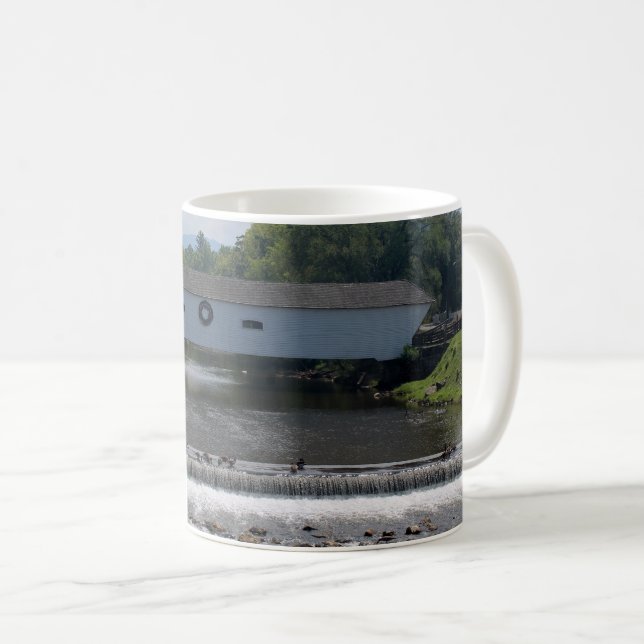 Mug Pont couvert d'Elizabethton (Devant droit)