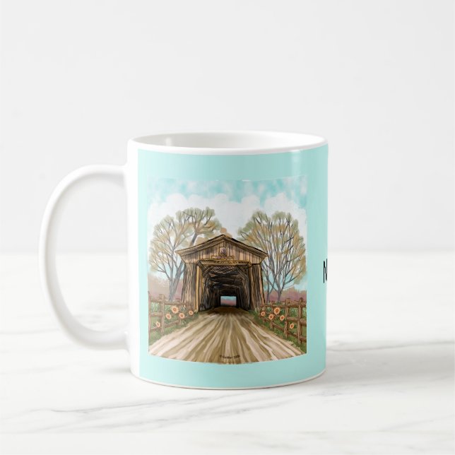 Mug Pont couvert d'été (Gauche)