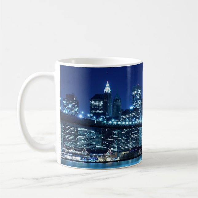 Mug Pont de Brooklyn et horizon de Manhattan (Gauche)