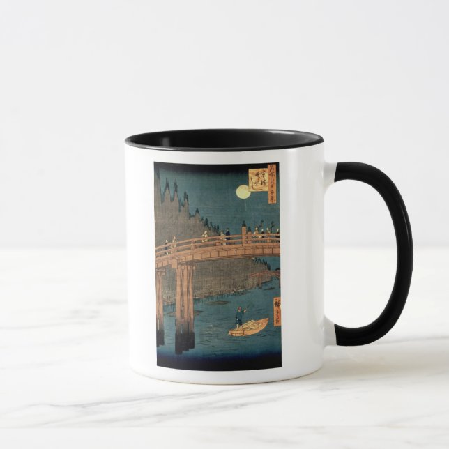 Mug Pont de Kyoto par clair de lune (Droite)