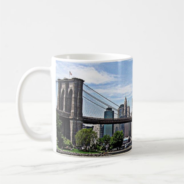 Mug Pont de New York - de Brooklyn (Gauche)