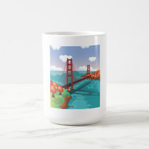 Mug Pont du Golden Gate de San Francisco