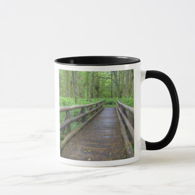 Mug Pont en bois, fougères et sentiers Maple Glade (Droite)