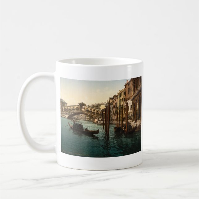 Mug Pont I, Venise, Italie de Rialto (Gauche)