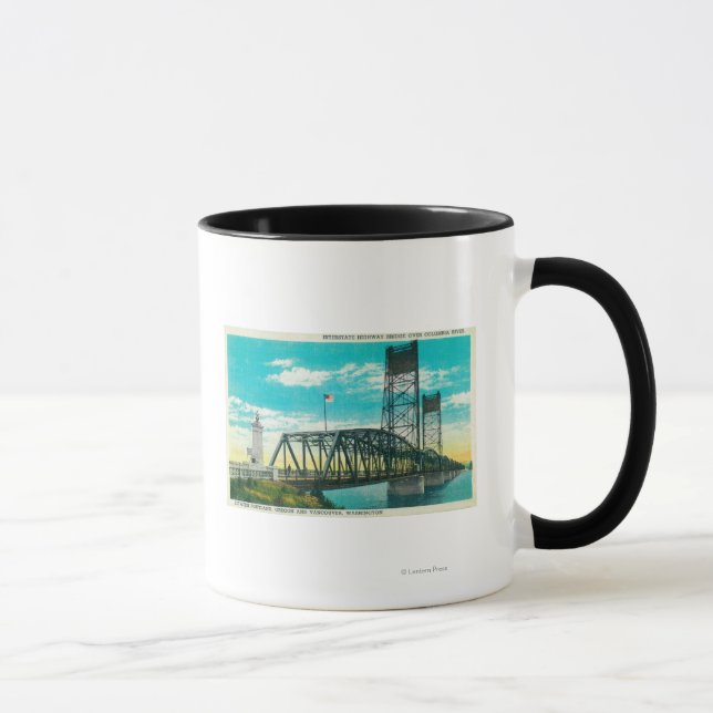 Mug Pont Interstate Highway sur Columbia River (Droite)