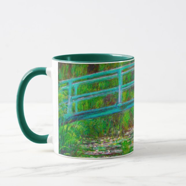 Mug Pont japonais Monet et nappes d'eau (Gauche)