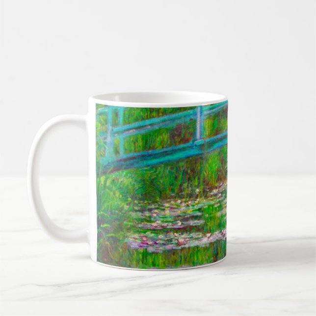 Mug Pont japonais Monet et nappes d'eau (Gauche)