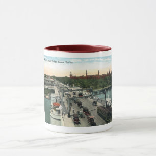 Mug Pont Lafayette St., Tampa, Floride Vintage