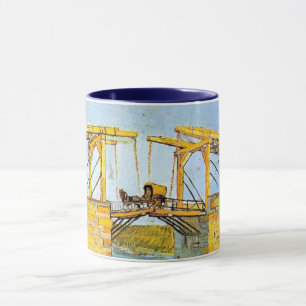 Mug Pont Langlois à Arles par Vincent van Gogh