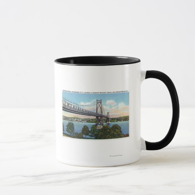 Mug Pont Mid-Hudson à Roosevelt Nat'l Historique (Droite)