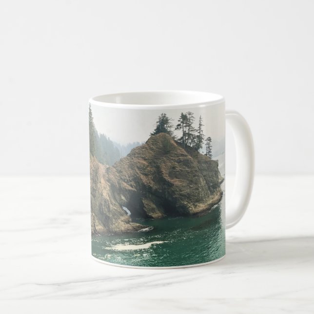 Mug Pont naturel, Thunder Rock Cove, Oregon (Devant droit)