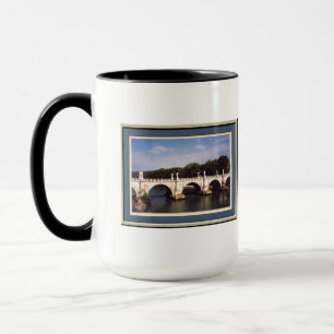 Mug Pont Sant'Angelo à Rome, Italie