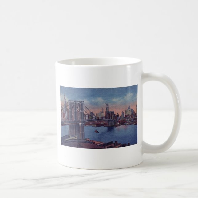 Mug Pont vintage Brooklyn (Droite)