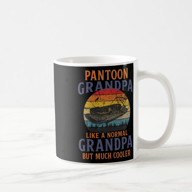 Mug Ponton Vintage Ponton Blanc Capitaine Funn nautiqu (Droite)