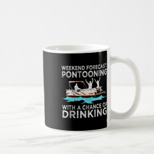 Mug Pontooning des prévisions du week-end Boisson Pont