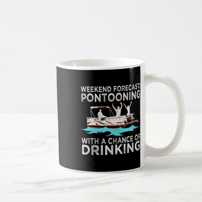 Mug Pontooning des prévisions du week-end Boisson Pont (Droite)