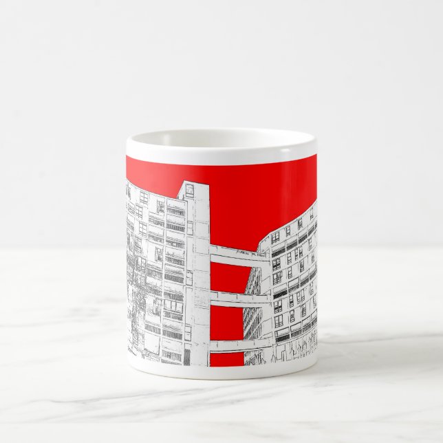 Mug ponts en colline de parc (Centre)