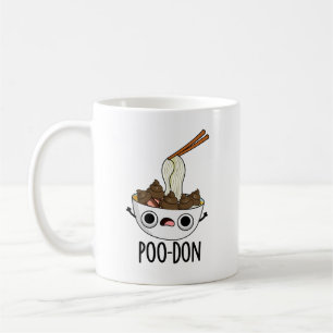 Mug Poo-don Funny Udon Pun