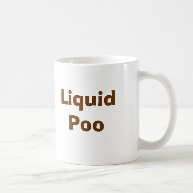 Mug Poo liquide (Droite)