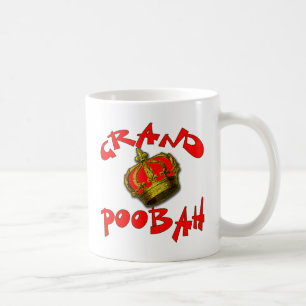 Mug Poobah grand avec des produits de couronne
