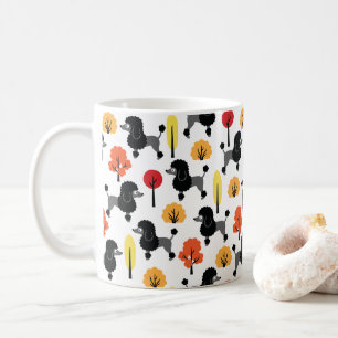 Mug Poodle dans le parc
