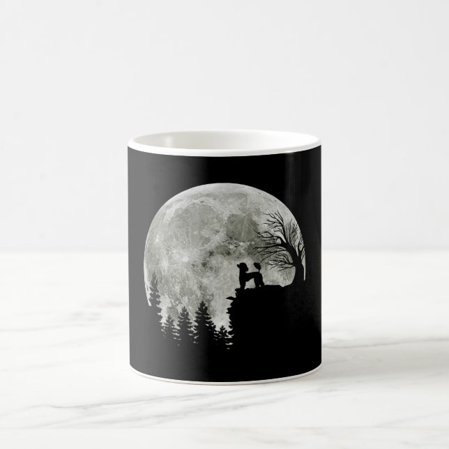 Mug Poodle Sur Mountain Halloween Cadeau Pour Poodle L (Centre)