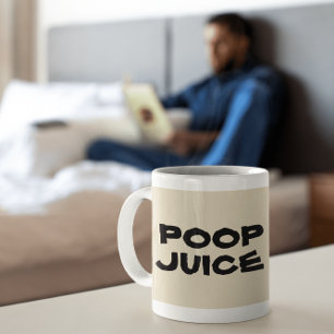 MUG POOP JUS CAFÉ MUSIQUE