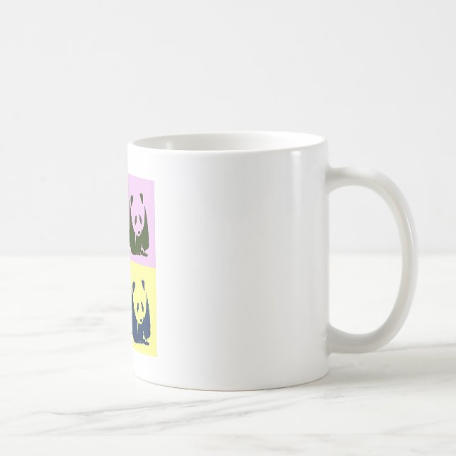 Mug Pop Art Baby Pandas (Droite)